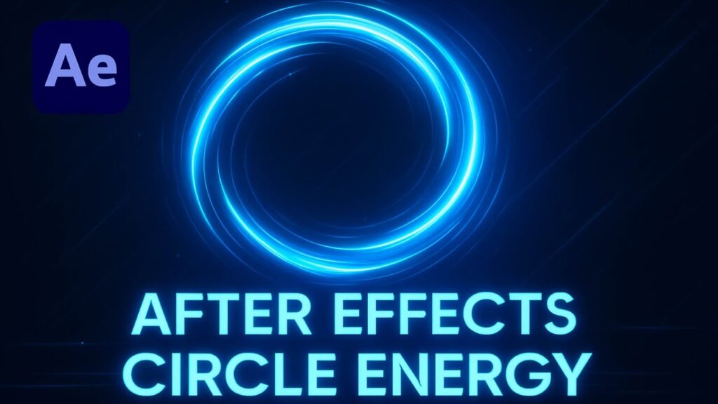 Unveiling the Glowing Circle Effect in After Effects - Step by Step - After Effects Tutorial