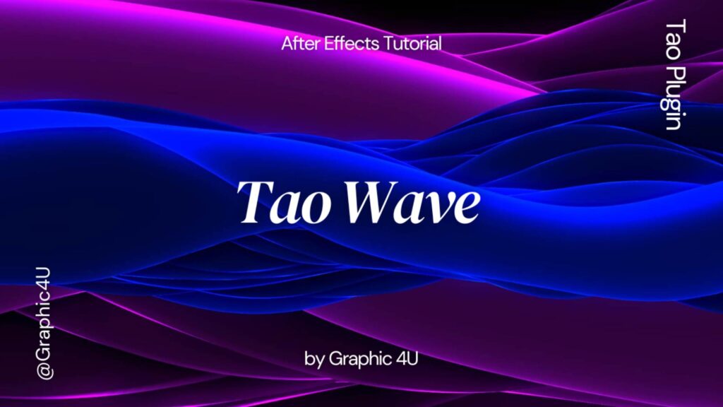 Trapcode Tao Wave Background After Effects Tutorial