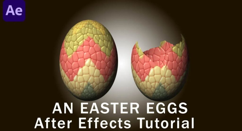 Easter Eggs Animation in After Effects
