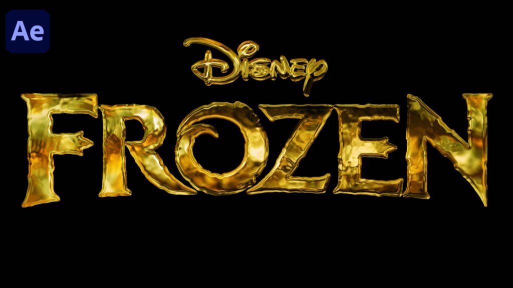 Golden Logo Reveal Animation After Effects Tutorial